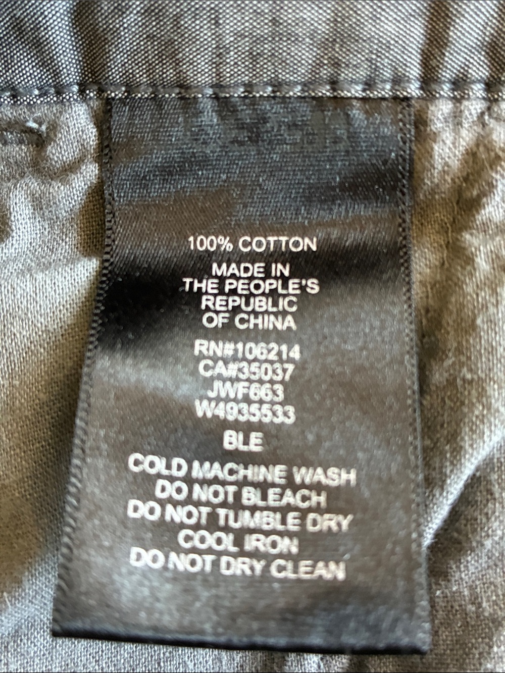 Joe's Jeans cotton pants, women 30, Gray, straight leg, pockets, cropped EUC - Picture 9 of 13
